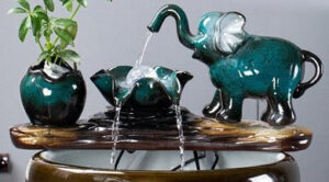 Accessoire décoratif fontaine Zen, idéale pour espaces sereins