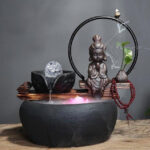 Ambiance zen grâce à cette fontaine