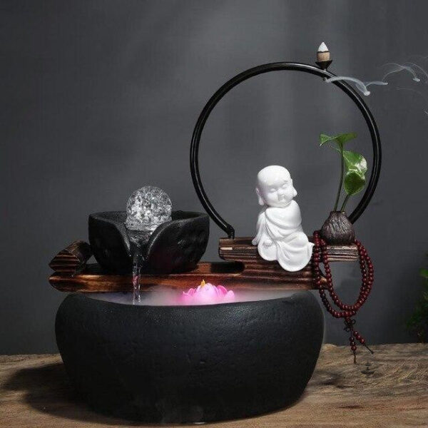 Fontaine à encens pour atmosphère relaxante