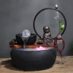 Élément décoratif zen avec son apaisant