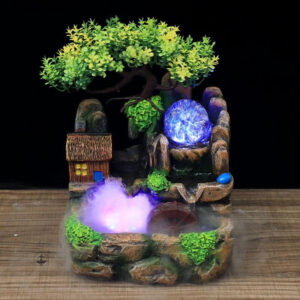 Fontaine zen électrique pour ambiance relaxante
