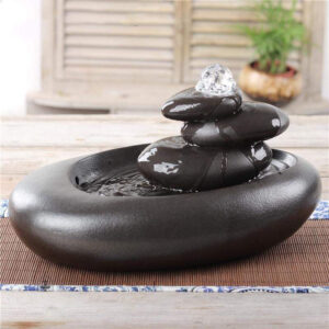 Fontaine zen galet pour une ambiance apaisante
