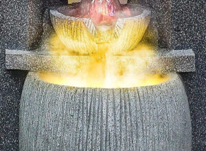 Fontaine d'hôtel pour un espace apaisant