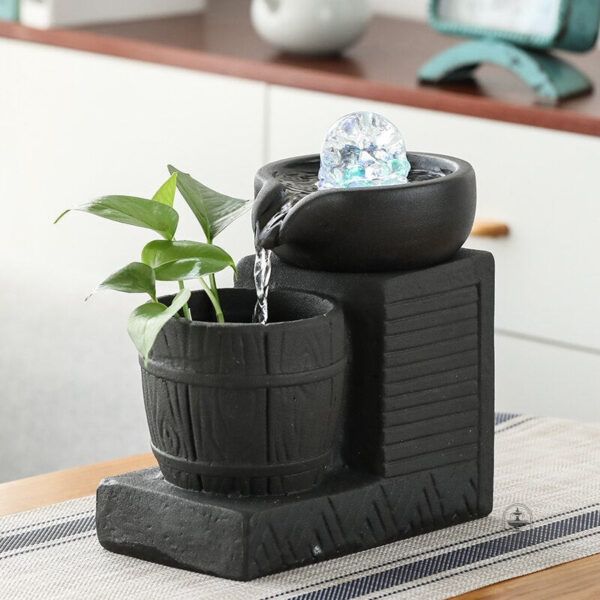 Fontaine décorative pour créer un coin détente
