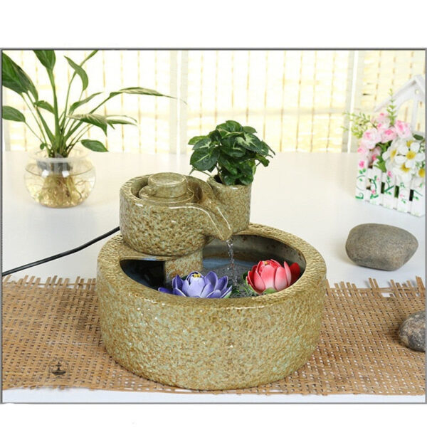 Fontaine Zen pour jardin extérieur