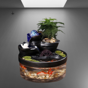 Fontaine Zen Poisson pour une ambiance relaxante