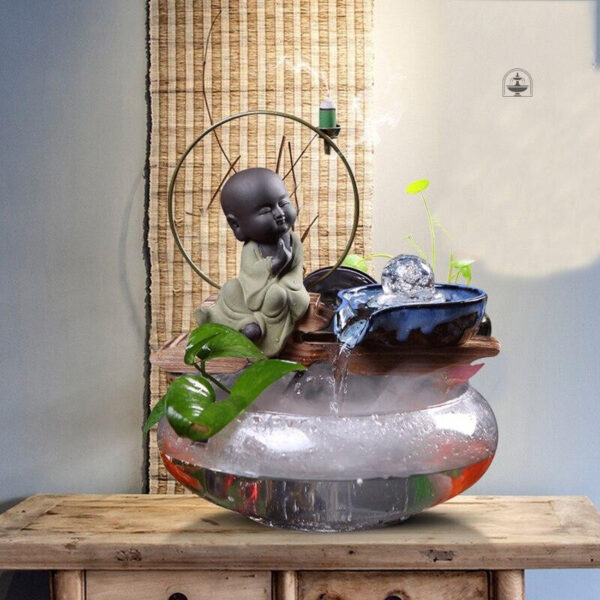 Fontaine zen pour salle de bain