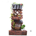 Fontaine moderne pour embellir votre espace extérieur