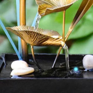 Fontaine décorative avec éclairage LED et musique relaxante