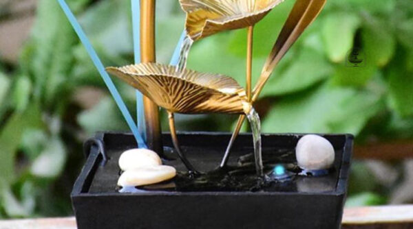 Fontaine décorative avec éclairage LED et musique relaxante