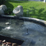 Fontaine décorative solaire pour embellir votre espace extérieur