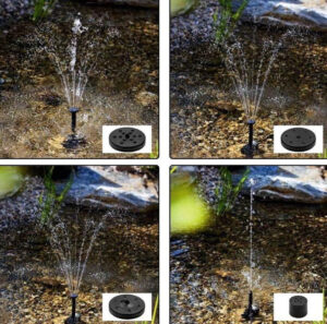 Fontaine décorative écologique pour espaces extérieurs