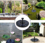 Système de fontaine à énergie solaire pour l'eau
