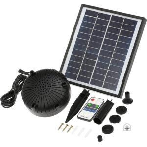 Fontaine solaire pour bassin de jardin