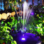 Élément aquatique solaire pour jardin