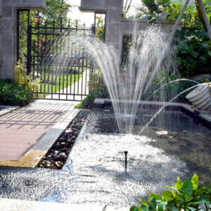 Création de jeux d'eau naturelle pour votre espace extérieur