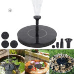 Fontaine décorative ronde pour espaces extérieurs