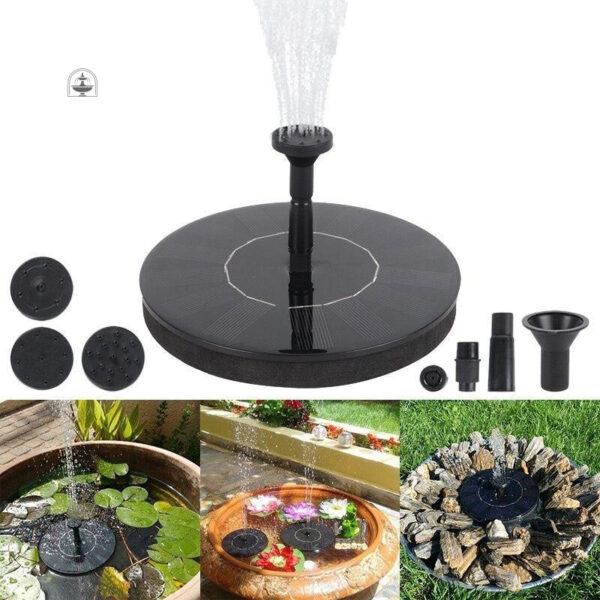 Fontaine décorative ronde pour espaces extérieurs