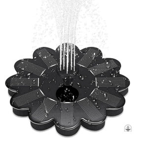 Fontaine solaire sans fil pour jardin