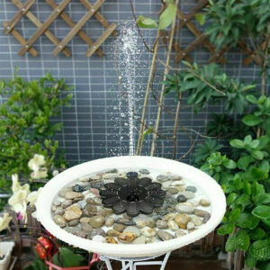 Décoration extérieure : fontaine de jardin éco-responsable
