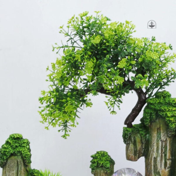 Accessoire zen pour espace bureau, design harmonieux