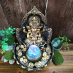 Statue de Ganesh, fontaine pour la sérénité