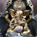 Élégante fontaine Ganesh pour un espace relaxant