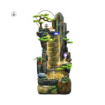 Fontaine lumineuse moderne pour jardin extérieur
