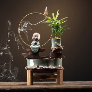 Humidificateur fontaine Bouddha pour ambiance zen