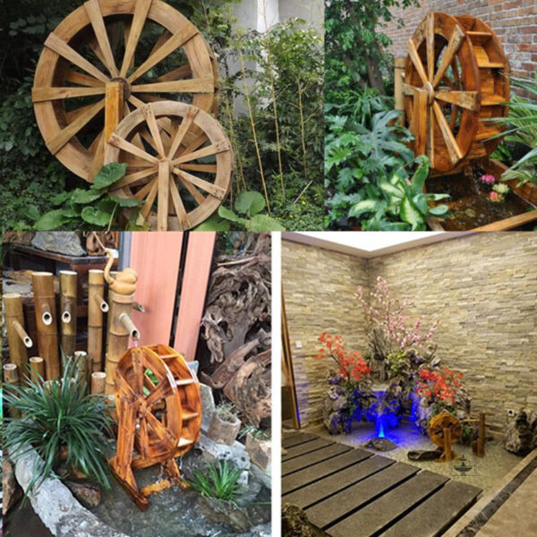 Fontaine décorative en bambou pour la maison
