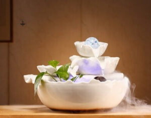 Décorative Fontaine Zen, idéale pour la relaxation intérieure