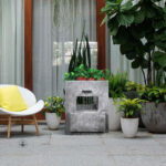Petite fontaine de jardin pour une ambiance zen