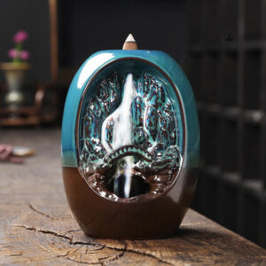 Fontaine encens design compact pour intérieur apaisant