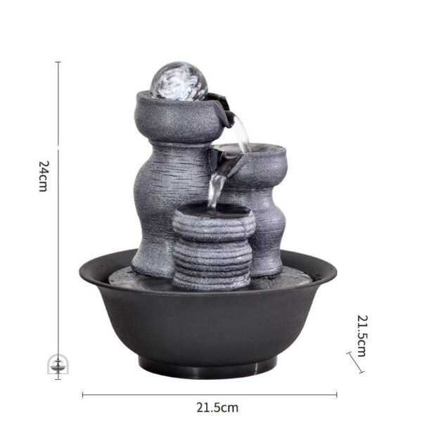 Fontaine japonaise pour créer une atmosphère relaxante