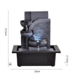 Accessoire décoratif : fontaine japonaise compacte