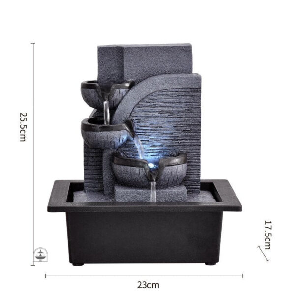 Accessoire décoratif : fontaine japonaise compacte