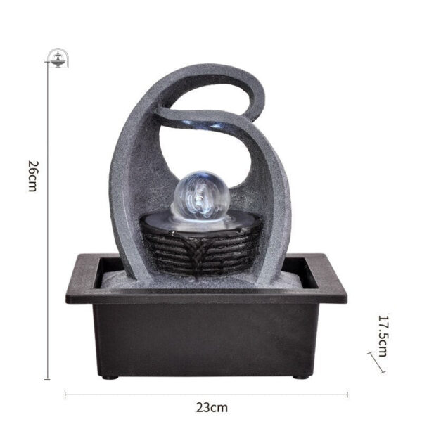 Fontaine d'intérieur apportant sérénité et esthétique