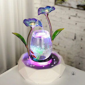 Petite Fontaine Lumineuse avec éclairage intégré