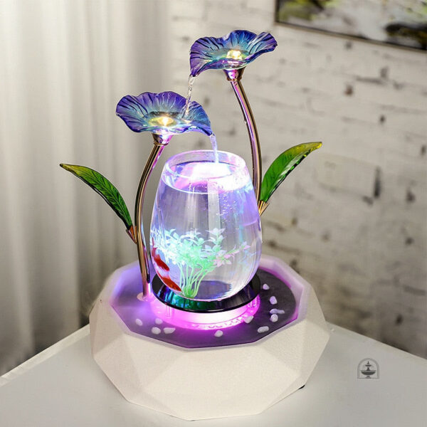 Petite Fontaine Lumineuse avec éclairage intégré