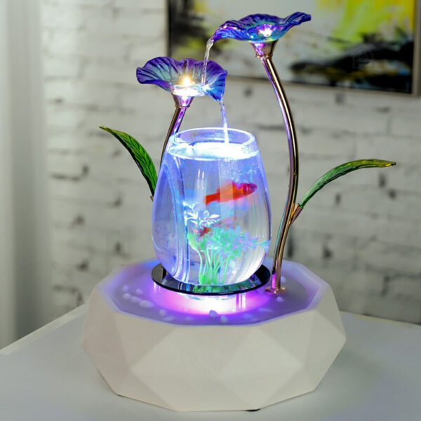 Objet décoratif lumineux avec effet apaisant