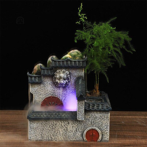 Petite fontaine zen intérieure pour apaiser l'esprit