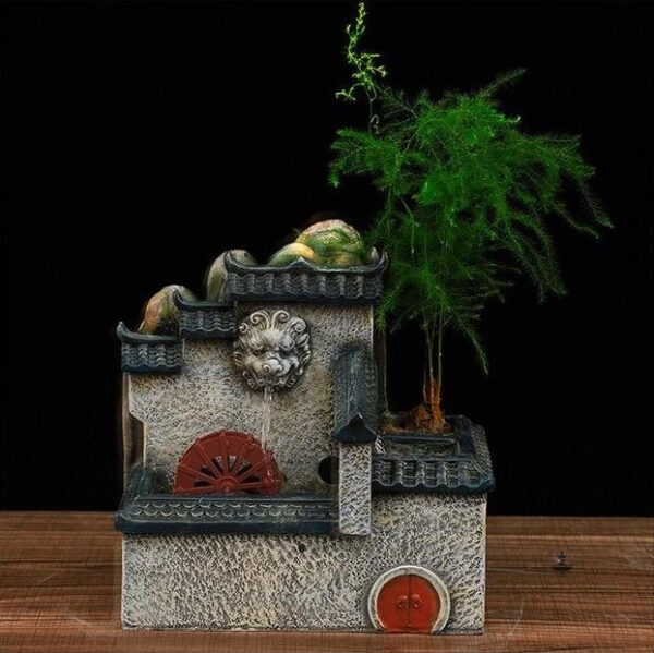 Fontaine zen compacte pour une ambiance relaxante