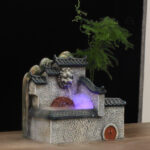 Fountain zen minimaliste pour l'harmonie et la sérénité
