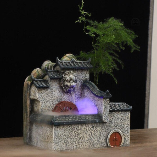 Fountain zen minimaliste pour l'harmonie et la sérénité
