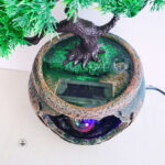 Fontaine intérieure compacte pour un effet zen