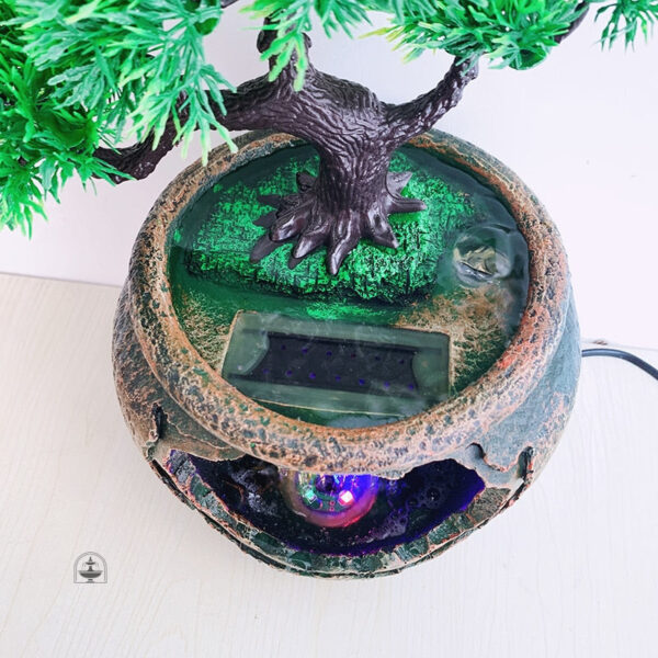 Fontaine intérieure compacte pour un effet zen