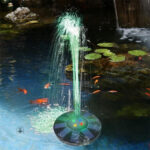 Fontaine décorative solaire pour extérieur