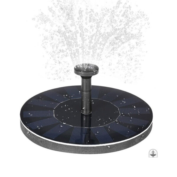 Accessoire de jardin : fontaine solaire compacte