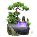 Petite fontaine LED idéale pour bureau