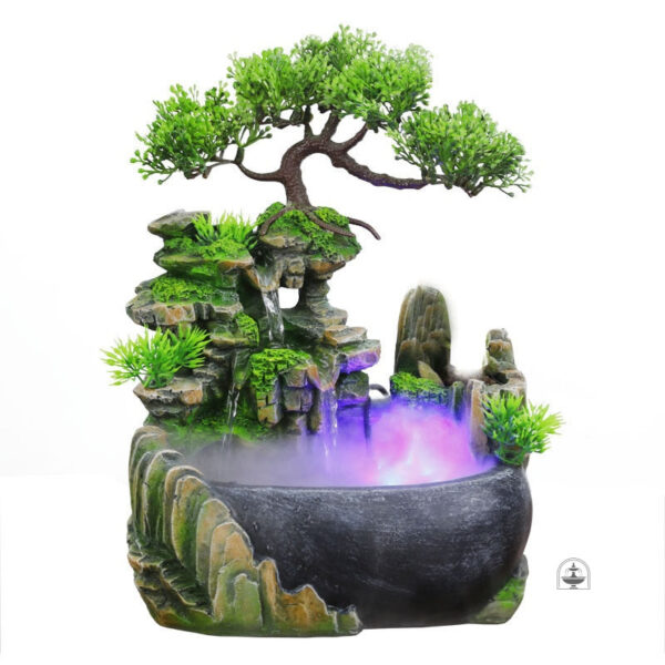 Petite fontaine LED idéale pour bureau